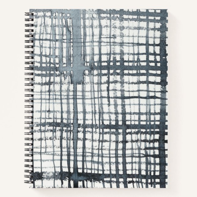 Stylus - Karo Muster Notizbuch (Vorderseite)