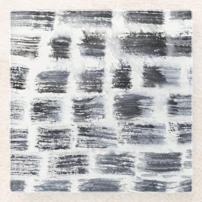 Stylus - Quadrate Glasuntersetzer (Vorderseite)