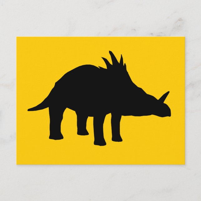 Styracosaurus Dino Dinosaur Postkarte (Vorderseite)