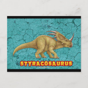 Styracosaurus Postkarte