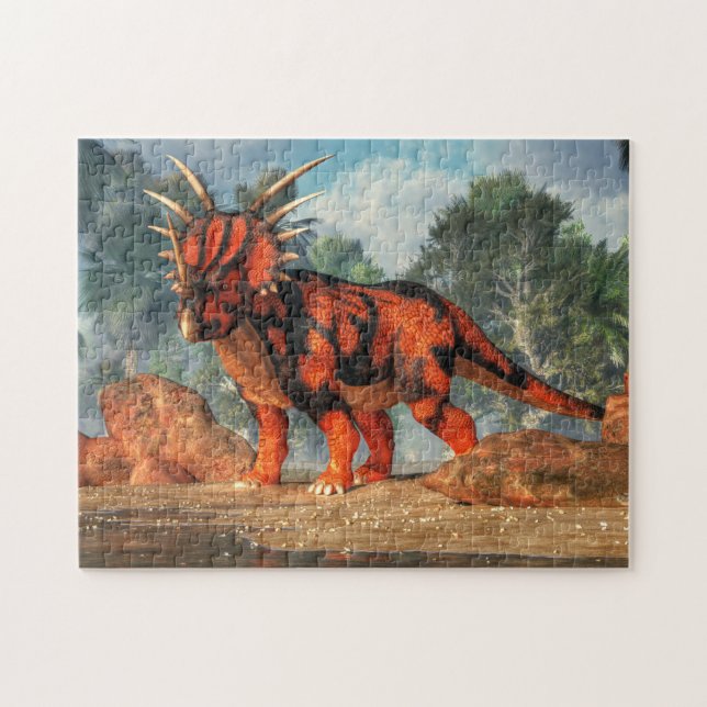 Styracosaurus Puzzle (Horizontal)