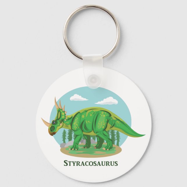 Styracosaurus Schlüsselanhänger (Vorderseite)