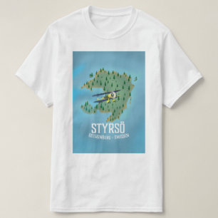 Styrsö, Schweden Reiseplakat. T-Shirt