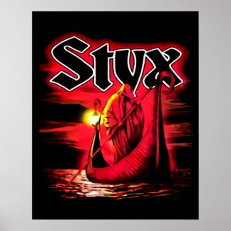 Styx Band Retro-Ästhetik-Fan-Art-Design Poster