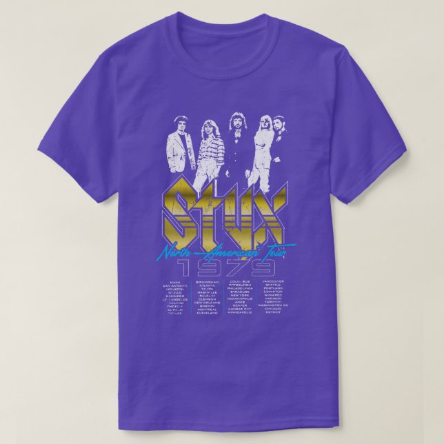 STYX North American Tour T-Shirt (Design vorne)