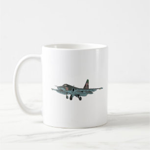 Su-25 Russische Jet-Luftfahrzeuge Kaffeetasse
