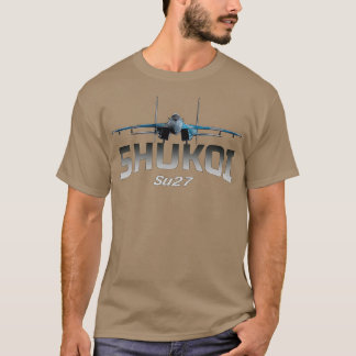 SU 27 Sukhoi Flanker Jet Fighters T-Shirt
