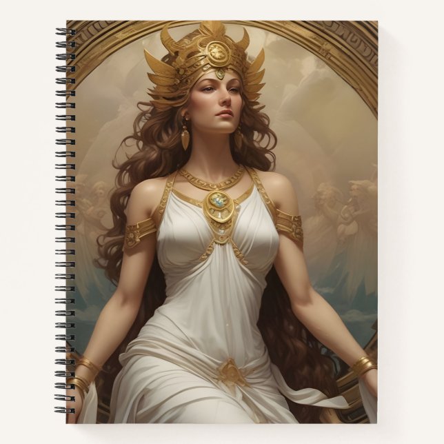 Su Blanca y Dorada Majestad Notizbuch (Vorderseite)