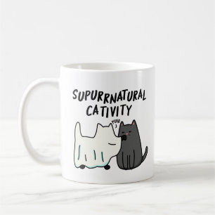 Su-purr-natürliche Kreativität Funny Cat Pun Kaffeetasse