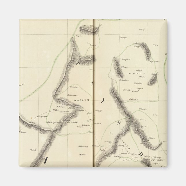 Suadia Arabia, Kuwait 78 Magnet (Vorne)