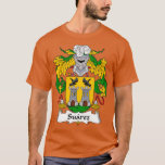 Suarez Coat of Arms Family Crest T-Shirt<br><div class="desc">Suarez Coat of Arms Family Crest .Check out our family t shirt selection for the very best in unique or custom,  handmade pims from our shops.</div>