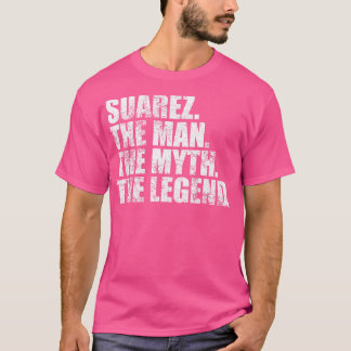Suarez Suarez Familienname Suarez Nachname Suarez  T-Shirt