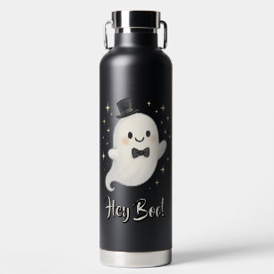 Suave Cartoon Hey Boo Geist Halloween Trinkflasche
