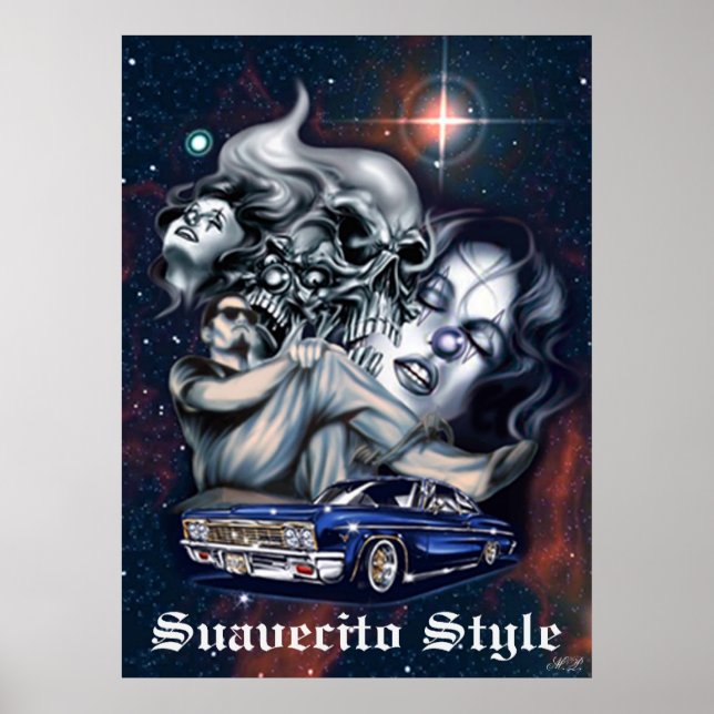 Suavecito Style Poster (Vorne)