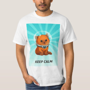 Sub NAutica 2 Behalt Calm Kitty Poster T-Shirt