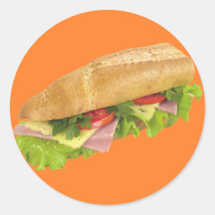 Sub Runder Aufkleber