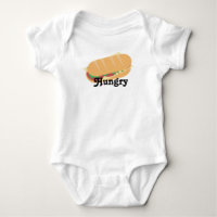 Sub Sandwich Feinschmecker Hungry Baby Bodysuit