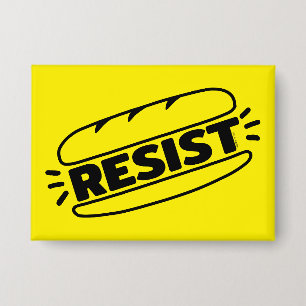 Sub Sandwich Resist Faschismus Button