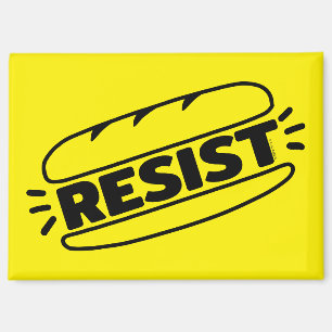 Sub Sandwich Resist Faschismus Magnet