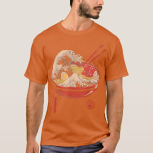 Subarashii Ramen Great Ramen Wave Japanisch 1549 T-Shirt