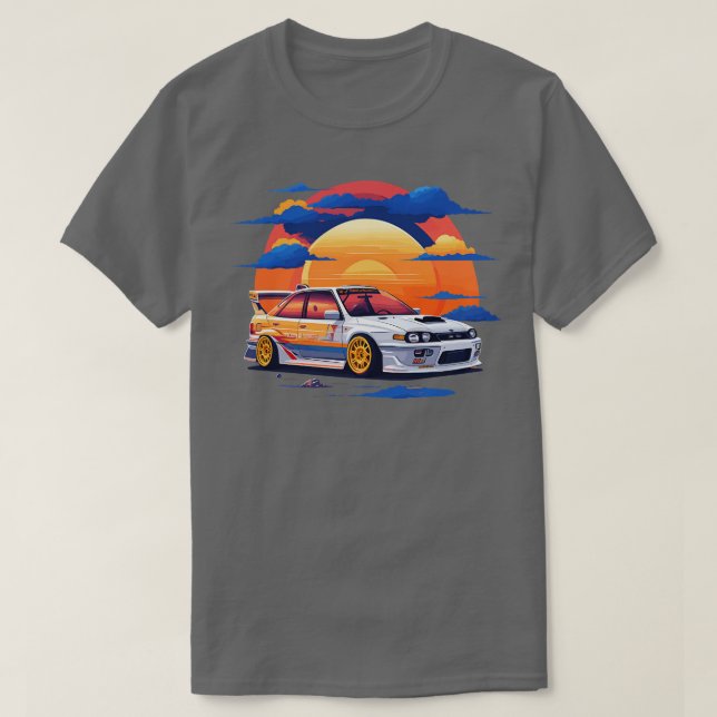 Subaru Impreza 22B STi T-Shirt (Design vorne)