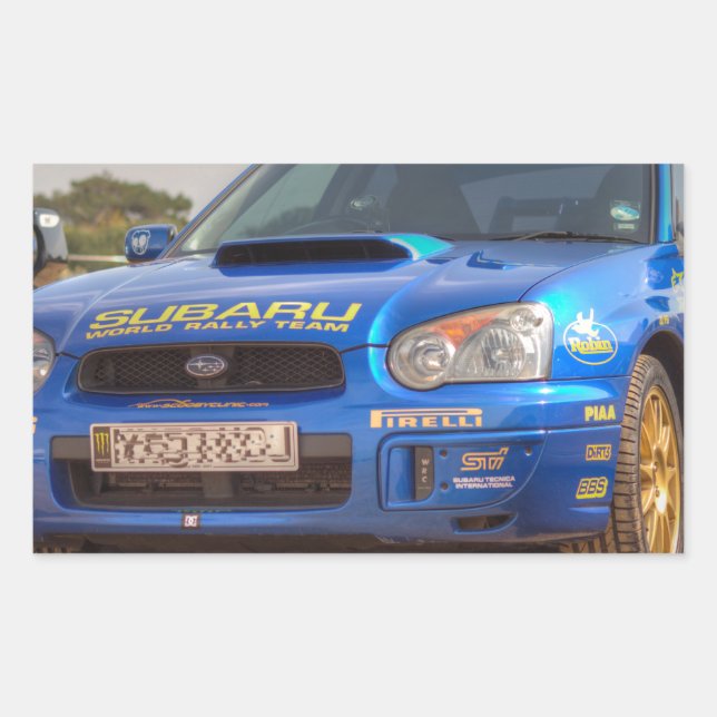 Subaru Impreza STi SWRT Stickers (Vorderseite)