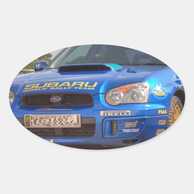 Subaru Impreza STi SWRT Stickers (Vorderseite)