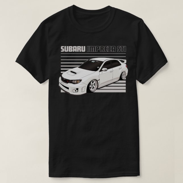 SUBARU IMPREZA T-Shirt (Design vorne)