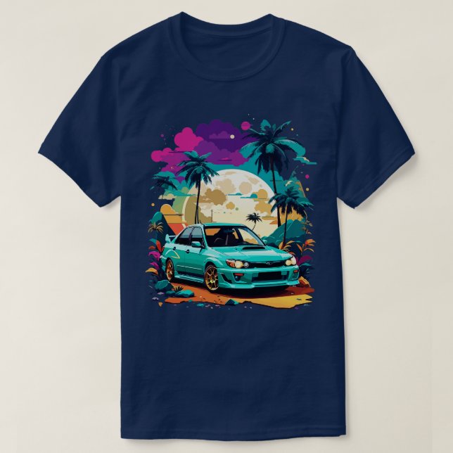 Subaru Impreza T-Shirt (Design vorne)