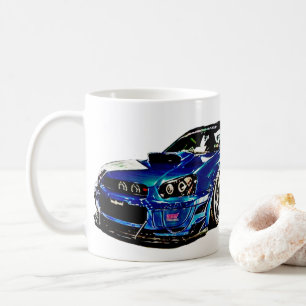 Subaru Impreza WRX Str. Kaffeetasse