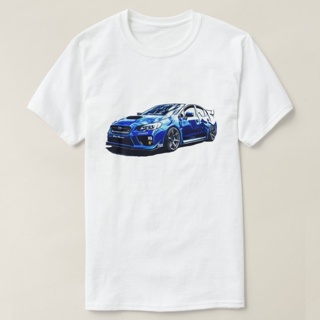 Subaru Impreza WRX Str. T-Shirt (Design vorne)