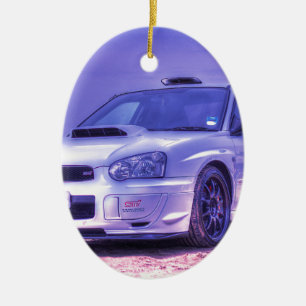 Subaru Impreza WRX WTI-Spezifikt. C im Weiß Keramikornament
