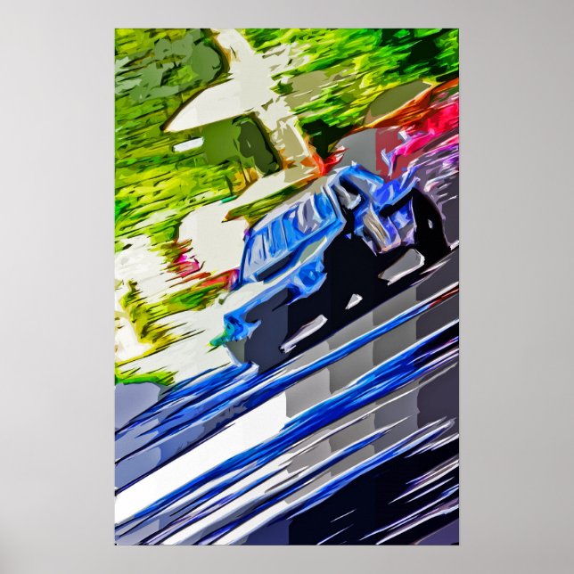 Subaru WRX Farbe Poster (Vorne)