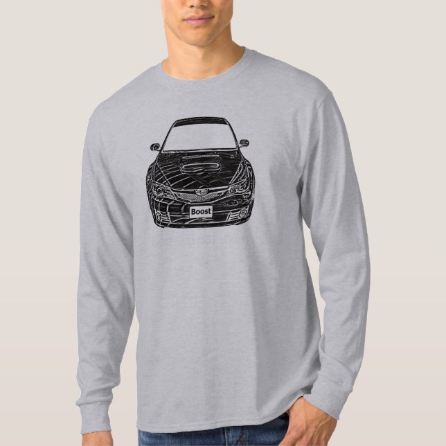 Subaru WRX WTI-Shirt T-Shirt (Vorderseite)