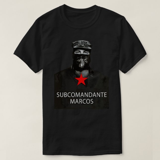 Subcomandante Marcos Klassischer T - Shirt (Design vorne)