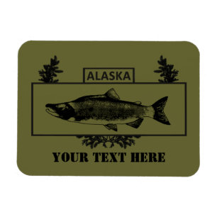 Subduduid Alaska Combat Fisherman Abzeichen Magnet