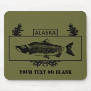Subduduid Alaska Combat Fisherman Abzeichen Mousepad