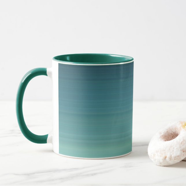 Subdue Aquamarin Color Shade Tasse (Mit Donut)