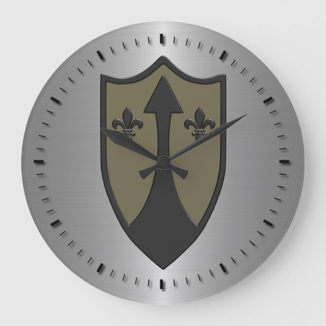 Subdued 72. Ordnance Brigade Patch COMZEUR/TASCOM Große Wanduhr (Vorderseite)