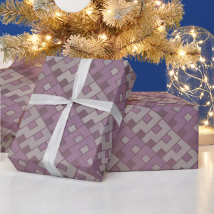 Subdured und Brown Geschenkpapier