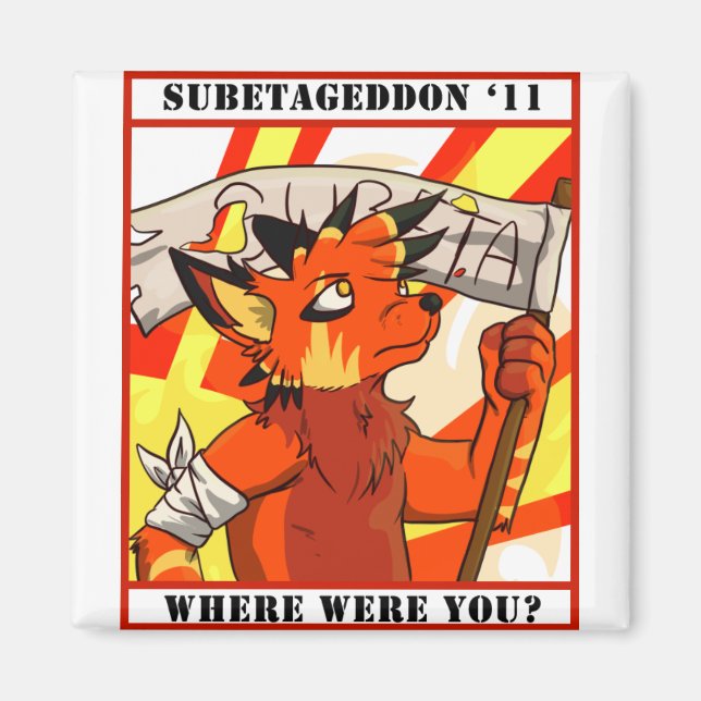 Subetageddon '11 Magnet (Vorne)