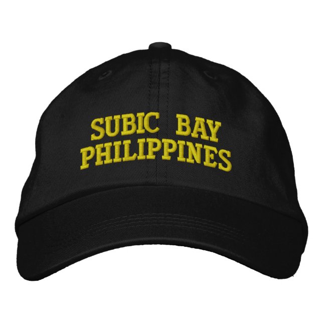 SUBIC BAY HAT BESTICKTE KAPPE (Vorderseite)