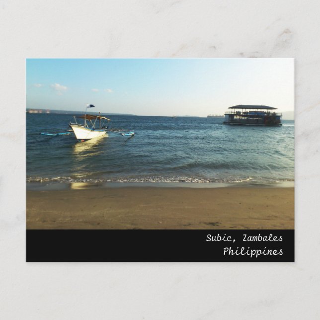 Subic, Zambales. Philippinen! Postkarte (Vorderseite)