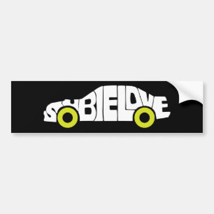 Subie Liebe-Grün-Autoaufkleber Autoaufkleber