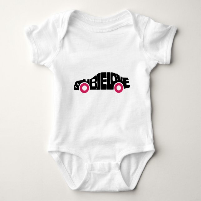 Subie Liebe Kids Baby Strampler (Vorderseite)