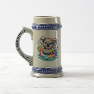 Sublimations-Clipart Sommer Koala-97702 Bierglas