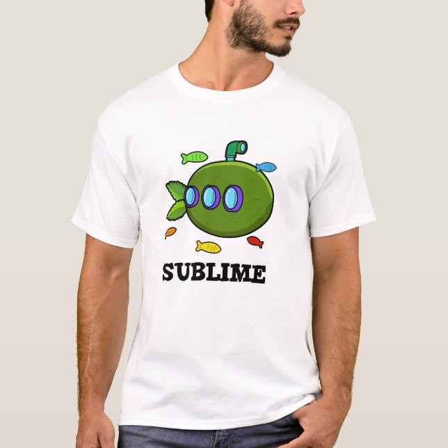 Sublime Funny U-marine Frucht Limon Pub T-Shirt (Vorderseite)