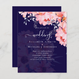 Sublime rosa Blütenblüten - HAUSHALTSPLAN