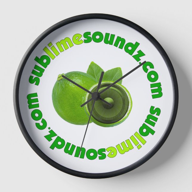 Sublime Soundz - Uhr (Vorderseite)
