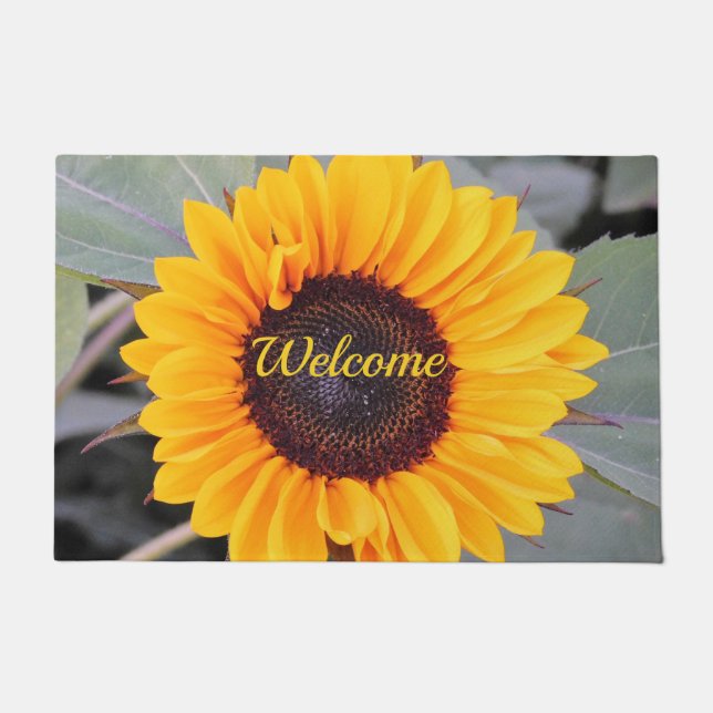 Sublime Sunflower Door Mat Fußmatte (Vorderseite)